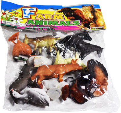 

Saffronworld Farm Animals Set Medium-12PCS(Multicolor)