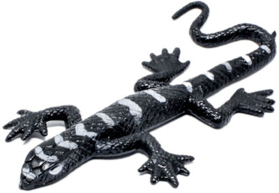 

Tootpado Gecko Rubber Lizard Toy 10.5 inch - Black - (2FNS100)(Black)