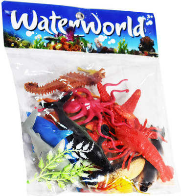 

Saffronworld Sea Animals Set Medium-12 Pcs(Multicolor)