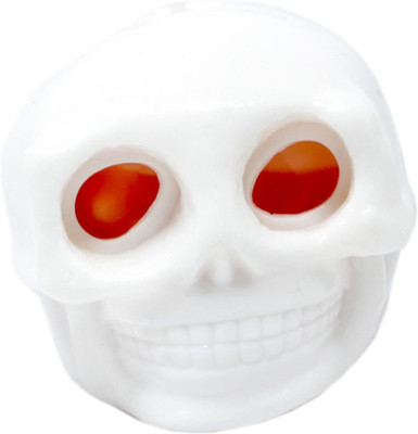 

Tootpado Anti Stress Squeeze Balls Big Skull Design 7cm - White (2FNS75) - Toys With Gel(White)