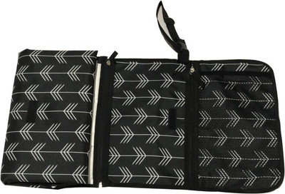 

Mommy Cuddle Diaper Mat with Detachable Purse Changing Station(Black)