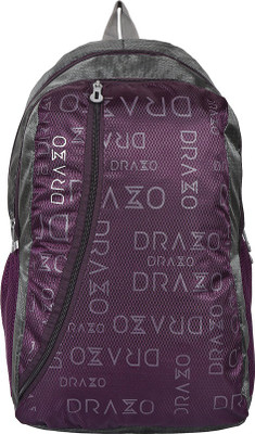 DRAZO DRZ-2003 Waterproof School Bag(Purple, 20 L)