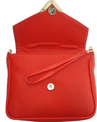 

Gunina Red Messenger Bags Sling Bag(Red, 10 inch)