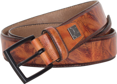 

Pelpe Men Casual Brown Genuine Leather Belt, Tan