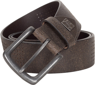 

Pelpe Men Casual Brown Genuine Leather Belt