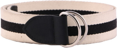 

Tryb Boys Casual Black, White Fabric Belt, Multicolor