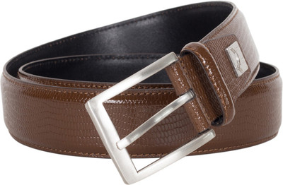 

Pelpe Men Casual Brown Genuine Leather Belt, Honey