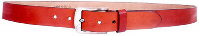 

SHYAMKRIPA Women Casual Red Genuine Leather Belt, Dark brown