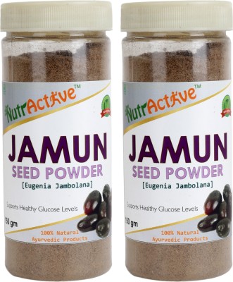 NutrActive Jamun Seed Powder (Eugenia Jambolana)(300 g)