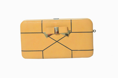 

RR Casual, Formal Yellow Clutch