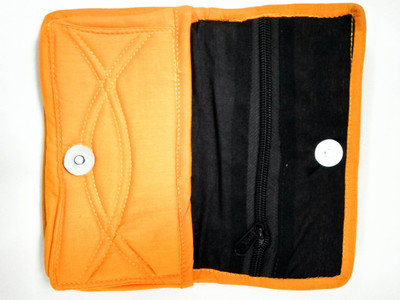 

Feel alive Casual Orange Clutch