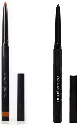 

Coloressence lip liner brown & kajal(Set of 2)