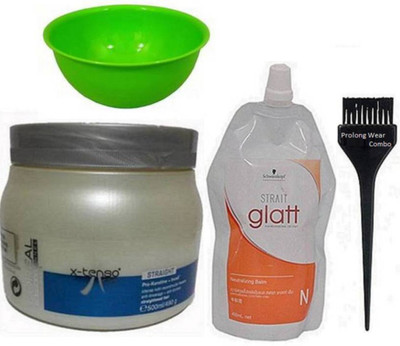

Pro longwear combo Hair Brush, Hair Spa, Hair Straightening Cream No,N,Bowl(Set of 4)