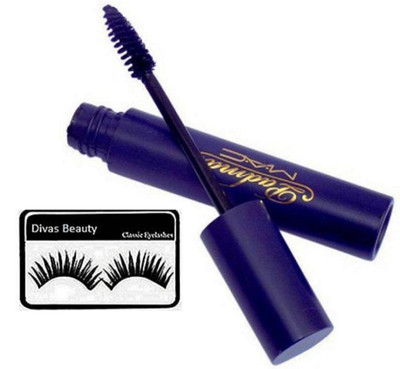 

divas beauty Eyelashes & Mac Padma Mascara(Set of 2)