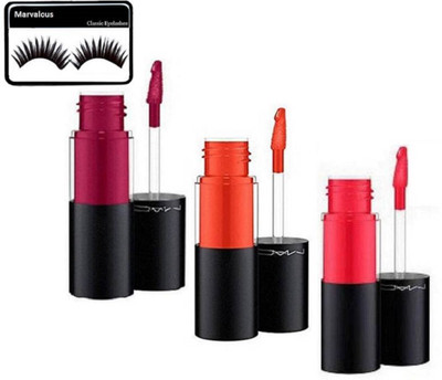 

Marvalous eyelashes with Versicolour Stain Encre A Lip Lipstick ( set of 4)(Set of 4)