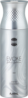 

Ajmal Evoke Silver Edition Him Deodorant 200 ml Deodorant Spray - For Men(200 ml)