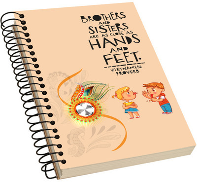 

MrSanotiyas A5 Notebook(Innovative Acrylic Notebook, Multicolor)