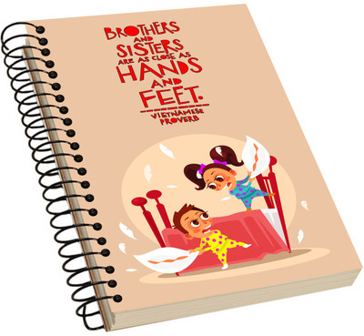 

MrSanotiyas A5 Notebook(Innovative Acrylic Notebook, Multicolor)
