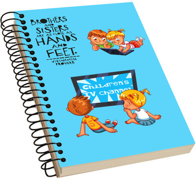

MrSanotiyas A5 Notebook(Innovative Acrylic Notebook, Multicolor)