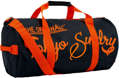 

deconte 20 inch/51 cm STRAX .0 Gym Bag(Orange, Black), Black;orange