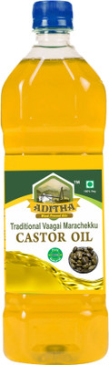 

Aditha Cold Pressed Castor Oil Plastic Bottle(500 ml)