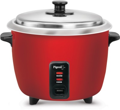 

Pigeon joy .6l Electric Rice Cooker(0.6 L, Red)