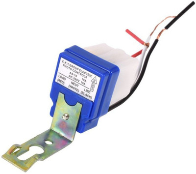 

KitsGuru AUTOMATIC AUTO ON OFF PHOTOCELL STREET LIGHT SWITCH DC AC 220V 50-60HZ 10A PHOTO CONTROL Electronic Components Electronic Hobby Kit