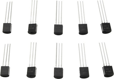 

TECHDELIVERS Transistor Assorted Kit 6-Type of NPN & PNP 30 Pieces Electronic Components Electronic Hobby Kit