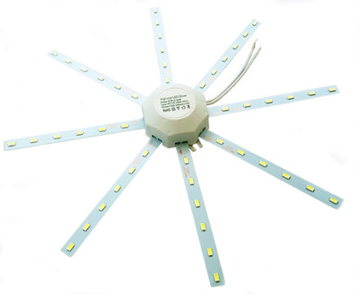 

TCS LED celling lamp 5730SMD 24W high bright white octopus Round kitchen lamp bedroom light Energy Saving Light Electronic Hobby Kit