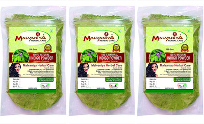 

Malvaniya Herbal Care Leaves Hair Powder| Hair Color(Green)