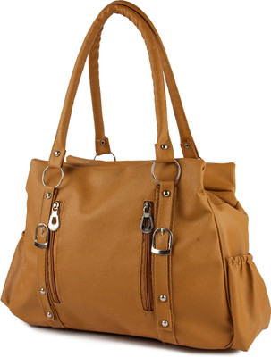 Rock Crysteal Shoulder Bag(Brown)