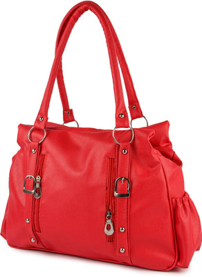 

Nizbha Collection Hand-held Bag(Red)