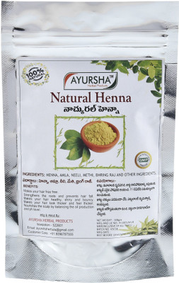 AYURSHA HERBAL PRODUCTS Henna For Men and Women(100 g)