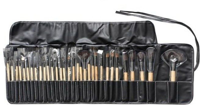

Quality Deals Makeup Brush Organizer(Black)