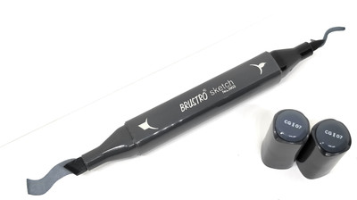 

Brustro Artists' Sketch Marker(Set of 1, Cool Grey II 7)