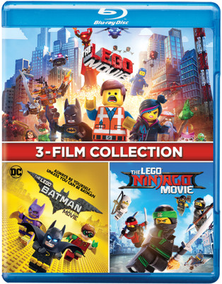 

DC Lego 3 Movies Collection: The Lego Movie + The Lego Batman Movie + The Lego Ninjago Movie (3-Disc Box Set)(Blu-ray English)