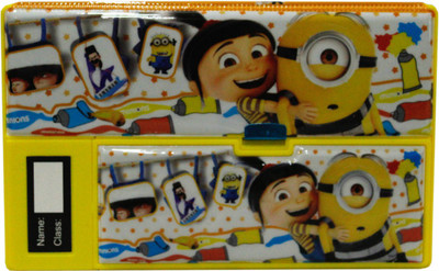 

Toys Factory Pencil Box Cartoon Character Art Plastic Pencil Box(Set of 1, Yellow)