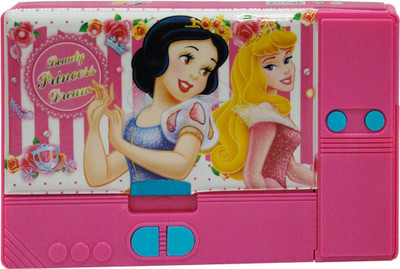 

Toys Factory Pencil Box Cartoon Character Art Plastic Pencil Box(Set of 1, Pink)