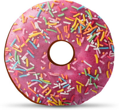 

Sleep Nature's Donut Donut Pillow Pack of 1(Multicolor)