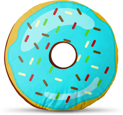 

Sleep Nature's Donut Donut Pillow Pack of 1(Multicolor)
