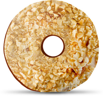 

Sleep Nature's Donut Donut Pillow Pack of 1(Multicolor)