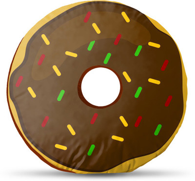 

Sleep Nature's Donut Donut Pillow Pack of 1(Multicolor)