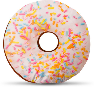 

Sleep Nature's Donut Donut Pillow Pack of 1(Multicolor)