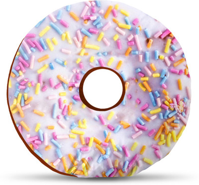 

Sleep Nature's Donut Donut Pillow Pack of 1(Multicolor)