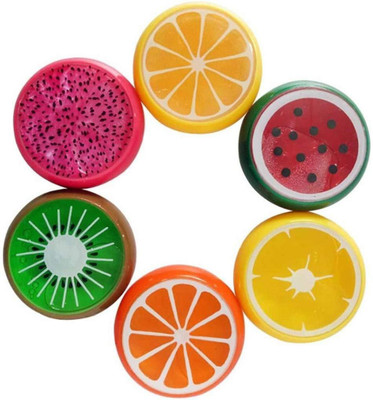 

Oytra Fruit Crystal Jelly Slime Putty ( Set of 6 ) Multicolor Putty Toy
