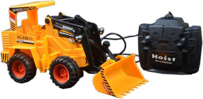 

nvcollections Wired Remote Control JCB Machine & Truck for kids(Yellow)