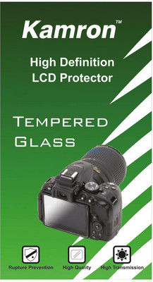 Kamron Tempered Glass Guard for Nikon D7100/D7200 High Definition LCD Screen Protector(Pack of 1), Transperent