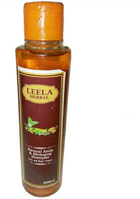 

Leela Natural Amla & Bhringraj Shampoo (For All Types Of Hair )(200 ml)