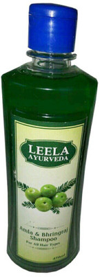 

Leela Ayurveda Amla and Bhringraj Herbal Shampoo- (For Male & Female) -450ml(450 ml)