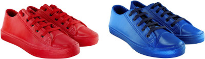 

Zapatoz Combo Pack of 2 R.blue & Red Casual Tennis Shoes for Men & Boy's Casuals For Men(Multicolor
